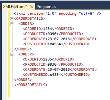 Проверка по xsd схеме в ms visual studio